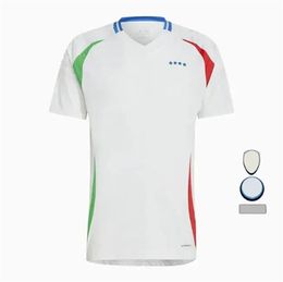 23/24 Customised CHIESA Soccer Jerseys 2023 Italy BARELLA PELLEGRINI BELOTTI VERRATTI Shirt INSIGNE IMMOBILE LORENZO ZANIOLO JORGINHO Kids Kit Football 2059