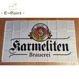 Accessories Karmeliten Beer Flag 3ft*5ft (90*150cm) Size Christmas Decorations for Home Flag Banner Indoor Outdoor Decor BER29