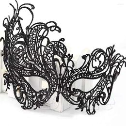 Party Masks 1PC Black Vintage Sexy Women Elegant Prom Dress Lace Eye Face Mask Masquerade