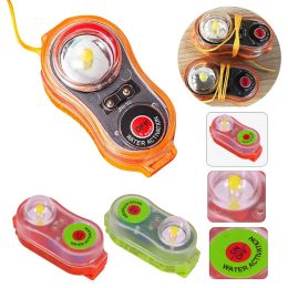 Survival LED Life Jacket Light EnergyEfficient Waterproof Emergency Signal Light Easy Operation Lightweight Portable Outdoor Accessories