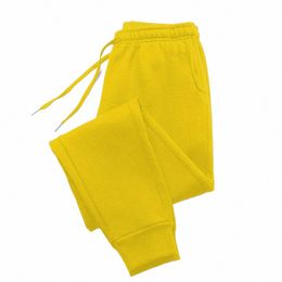 plus Size Men Sweatpants Autumn Winter Elastic Waistband Pockets Sport Pants Wide Leg Jogging Pants h9sb#