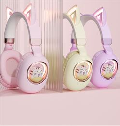 Light-emitting gaming Bluetooth headset Esports wireless Bluetooth headset for kids