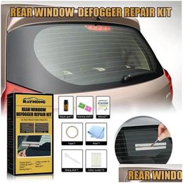 Car Cleaning Tools Wash Solutions Windshield Defroster Repair Kit Rear Window Defogger Scratch Grid Lines Drop Delivery Automobiles Mo Dhvth