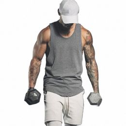 muscleguys Brand Bodybuilding clothing Fitn Men Tank Top Workout Vest Gyms Stringer Sleevel Shirt sportswear Undershirt 48Wa#
