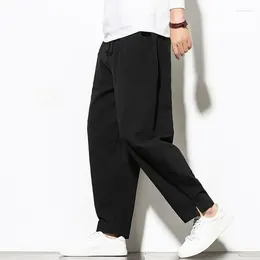 Men's Pants Casual Loose Trousers Male Wide Hip Hop Sale Cotton Polyester Trend Summer In Classic Harajuku Y2k