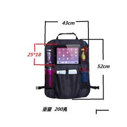 Car Organiser Oxford Fabric Seat Back Chair Mti Pocket Storage Bag Ohanee Accessories5668634 Drop Delivery Automobiles Motorcycles Int Dhh7R