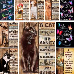 Number Animal Cat Dog Painting By Numbers Kit Oil Paints 50*70 Canvas Pictures Loft Wall Picture Crafts For Adults Handicraft Wall Art