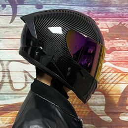 Motorcycle Helmets Full Face Helmet Racing DOT Motocross Off Road Double Lens Casco De Moto Motociclista