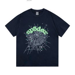 Mens T Shirt Designer T Shirts Women Sp5der T Shirt Men Spider Shirts 555555 Men Women Shirt Foam Print Spider 980