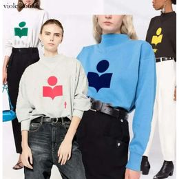 Marka Tasarımcısı Marant Mens Hoodies Classics Sweatshirtler Uzun Kollu Kazak Baskı Kapşonlu Gevşek Giyim