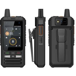 anysecu W8 4G Network Radio Phone مع GPS ، WiFi ، Bluetooth ، SOS LAMP ، بطارية 5300 مللي أمبير في الساعة - IP66 مقاومة للماء ومقاوم للغبار