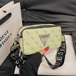 Trendy letter makeup square crossbody womens simple and versatile printed camera 70% Off Online sales