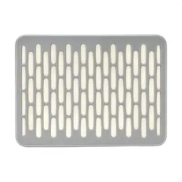 Bath Mats Stone Dish Drying Heat Resistant Quick Sturdy Drainer Mat For Dishes Kitchen Counter Dining Table Tableware