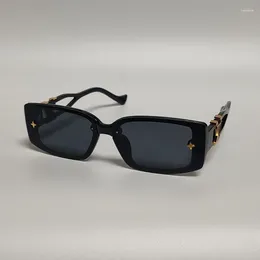 Sunglasses Luxury Classic Fashion For Men And Women Designer Brand Square Female Sun Glasses Trend Glamour Eyewear UV400