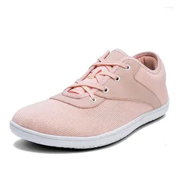 Casual Shoes 2024 Wide Barefoot Flats For Women Outdoor Women's Minimalist Toe Walking Running Exercise