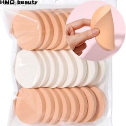 Sponges Applicators Cotton 20/50 pieces facial soft makeup foundation make-up mixer sponge smooth powder puff cosmetics beauty tool accessories Q240325