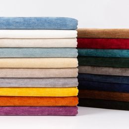 Fabric Highend sofa fabric Chenille cloth fabric textile fabrics Solid fabric for sofa furniture Plain upholstery fabric