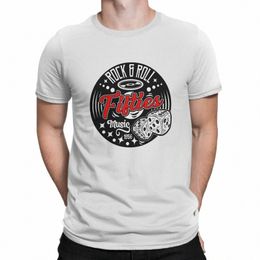 rockabilly 1950s Sock Hop Party Rock And Roll 50s T Shirt Graphic Men's Tees Summer Clothing Harajuku Crewneck TShirt a0bV#