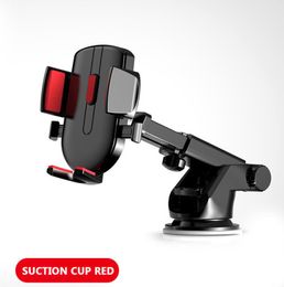 Sucker Phone Holder Mobile Stand in Car No Magnetic GPS Mount Support For iPhone 12 11 Pro Xiaomi Samsung1538093