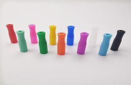 11 Colors Silicone Tips For Stainless Steel Straws Tooth Collision Prevention Straws Cover Silicone Straw Tips7746217