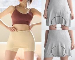 Women039s Panties Plus Size Women Safety Short Pants Double Layer Summer Elastic Shorts Under Skirt Female Seamless Underwear S9469020