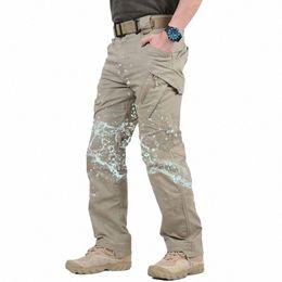 military Tactical Pants Men Multi-pocket SWAT Combat Army Trousers Male IX9 Waterproof Wear Resistant Cargo Joggers Big Size 5XL T4oC#