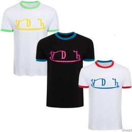 2024 New Arrival Vons Dutchs Tees USA Motorcyclist Trendy T-shirts Mens Casual T shirt Summer Short Sleeve Pure Cotton Crew Neck High Street Tops IG01