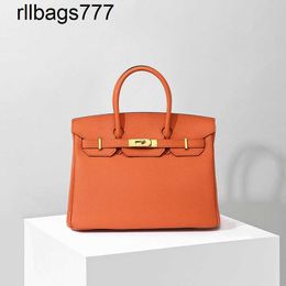 Leather Bk Genuine Women's Luxury Handbag High-grade Togo Top Layer Lychee Pattern Single Shoulder Women's Portable Messenger Original Logo