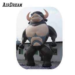 wholesale Giant outdoor advertising inflatable bull cartoon animal model balloon Popeye Buffalo-001