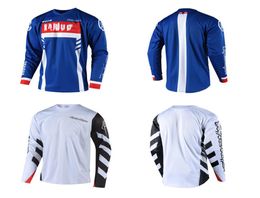 Mountain Bike Cycling Jersey with Long Sleeves Speed Surrender and Quickdrying Tshirt Motocross Racing Suit Professional Fleet C6609005