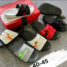 40-46 Men's Sizes SUPER PLAY SLIDE Slippers platform sandals puff padded strap mule basketball sports slides patent black white university beach pool slider shoes