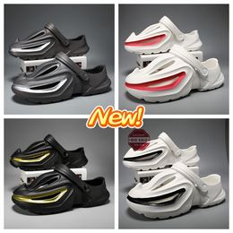 GAI Shark billed hole shoes soft soled beach shoes men's height increasing summer shoes breathable outdoor sandals Summer Men Rubber Factory Cheap EVA New Men Beach