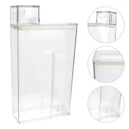 Liquid Soap Dispenser Plastic Storage Bins Laundry Detergent Box Lotion Sub Container Large Capacity Bottle Travel