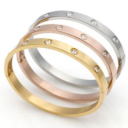designer womens bracelet Hot selling couple in Europe and America Eternal Ring 5th generation screwdriver titanium steel bracelet female bracelet