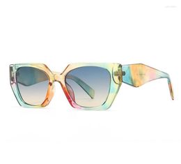 Sunglasses Womens Vintage Brand Designer Fashion Polygon Oversized Sun Protection Glasses Outdoor Shade Driving Eyewear5598039