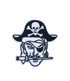 Pirate Skull Patches for Clothing Iron on Transfer Applique Patch for Jacket Jeans DIY Sew on Embroidered Badge 1pcs8652227