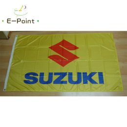 Accessories Flag Suzuki Yellow 2ft*3ft (60*90cm) 3ft*5ft (90*150cm) Size Christmas Decorations for Home Flag Banner Gifts