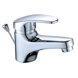 Bathroom Sink Faucets Washbasin Mixer Tap Water Control With Pull Rod For Kitchen Supplies Basin Fixture Home Improvement