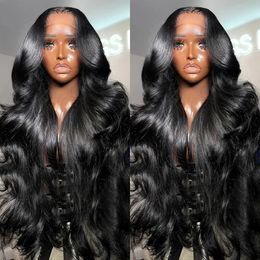 Hd Human Hair Lace Frontal Wigs 13x4 Body Wave Transparent Lace Front Human Hair Wigs for Women Pre Plucked Remy Hair