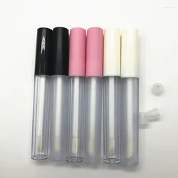 Storage Bottles 20/50pcs 2.5ml Clear/Frosted Empty Lip Gloss Bottle Plastic Cosmetic Container Professional Beauty Makeup Tools