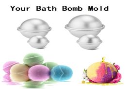 24pcslot Metal Aluminium Bath Bomb Mould Half Round Ball DIY Bathing Tool Accessories Creative Cake Baking Pastry Mould 9960426
