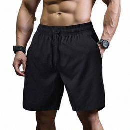 ueteey Men Hot Shorts Light Weight Thin Short Pants Running Squat Fitn Mens Gym Wear Quick-drying Male Drawstring Shorts P1Er#