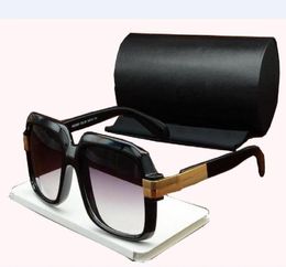 607 Sunglasses Fashion Top Quality Sun Glasses For Man Woman Retro Style UV400 Lenses Cloth Box Accessories3599027