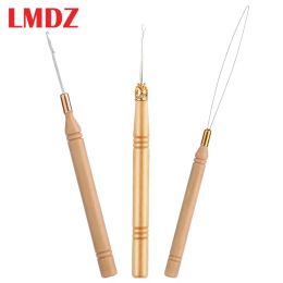 Knitting LMDZ Dreadlock Crochet Hook Wig Crochet Needles Set Hair Weave Needle Carpets Making Repair Tool Hooks Needle Braid Craft