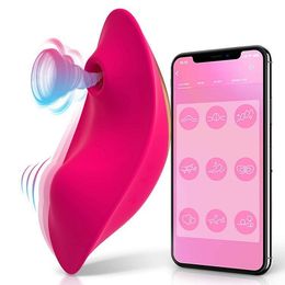 Remote Control Vibrator Wearable Vibrator for Women Wearable Sex Stimulator Clit G spot Vibrator with 18 Sucking Vibrating Modes Adult Sex Toys for Women Pleasure