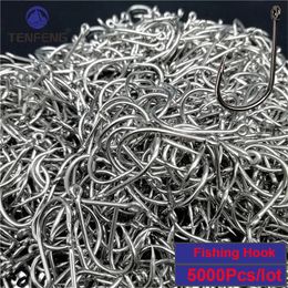 Fish Hooks 5000pcs 315 EyedFlat Circle Jig Head Fishhooks Barbed Fishing Hook Tackle Accessories Wholesale Bulk Pesca 240313