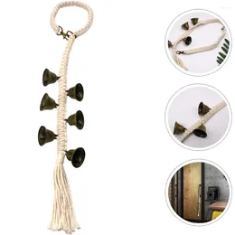 Party Supplies Hanging Door Bell Manual Shaking Doorbell Vintage For