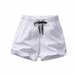 Novo verão masculino shorts fi esportes calças casuais cor sólida shorts praia calças homens suor shorts homem correndo moletom 29fK #