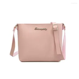 Waist Bags Simple Women Handbags Messenger Bag Retro Casual Small Fresh Square For Girls Pink Bolsas Ladies Phone