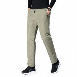 winter Pants Men 90% White Duck Down Pants Male Quality Thick Warm Busin Pants For Fathers Down Padded Trousers PT-442 87Rq#